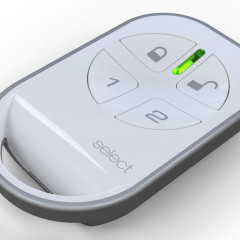 Burglar-alarm central remote control