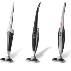 Bagged and bagless electric broom
