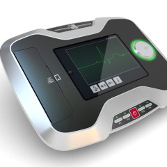 Dispositivo ECG con stampante integrata